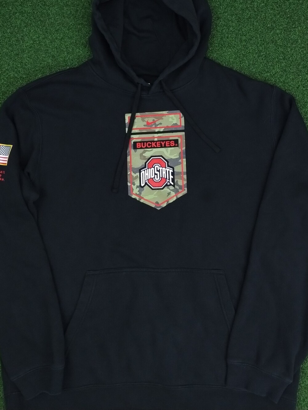 Nike Military Ohio State Buckeyes Hoodie Mens Size 2XL